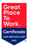 Great Place to Work · Certificada AGO 2025-AGO 2026