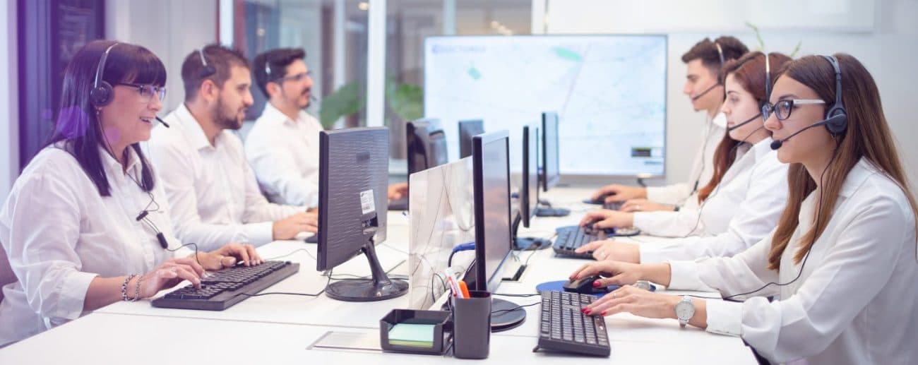 Equipo de Grupo Roisa en el centro de contacto
